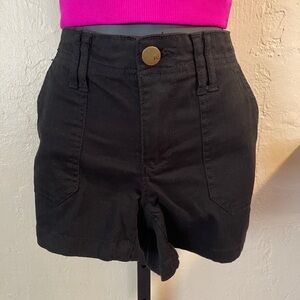 Faded Glory Black Shorts